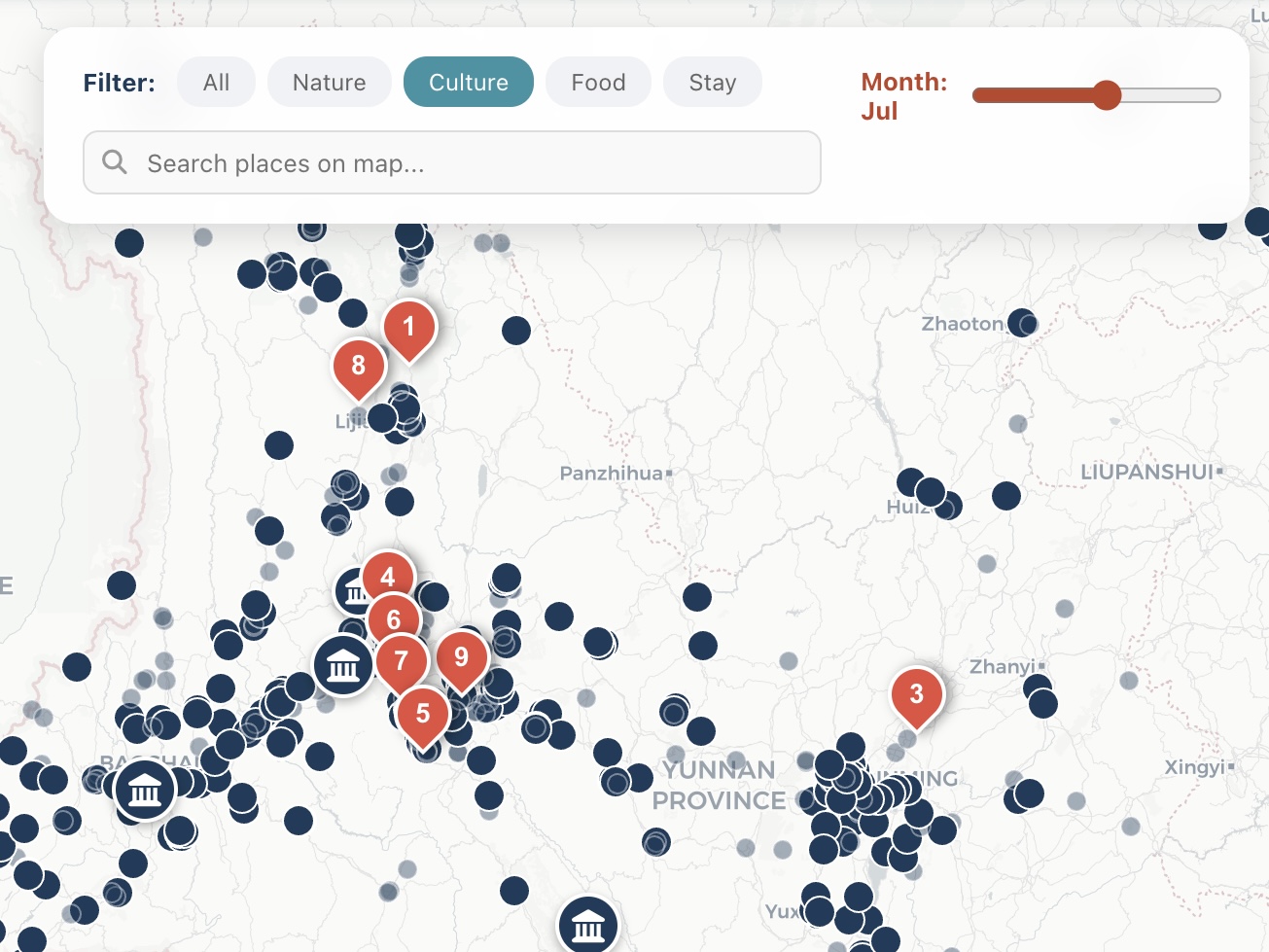 Cultural Filter Dashboard